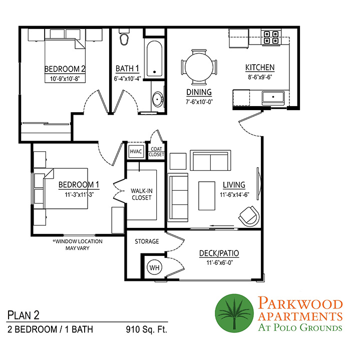 Parkwood Indio Floor Plan 2 American Housing Partners