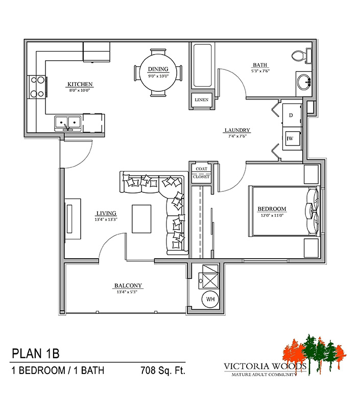 Victoria Woods Apartments at Draper (55+) American